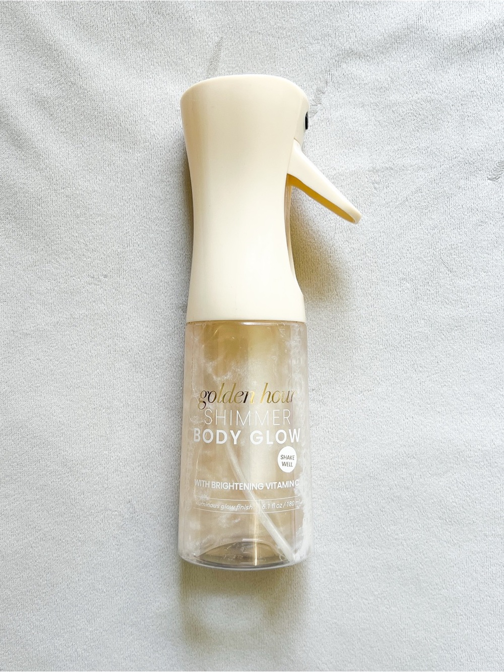 Golden Hour Shimmer Body Glow - Cream & Gold